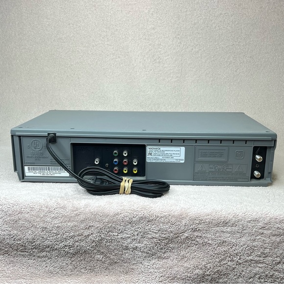 Magnavox DVD/VCR Combo Unit Video Cassette Recorder/DVD Player-Gray-WORKS-2006 - Picture 5 of 12